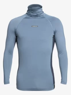 Mens Quiksilver Rashguards | Storm Tripper Hooded Long Sleeve Surf Top