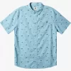 Mens Quiksilver Shirts & Polos | Summer Petals Short Sleeve Shirt