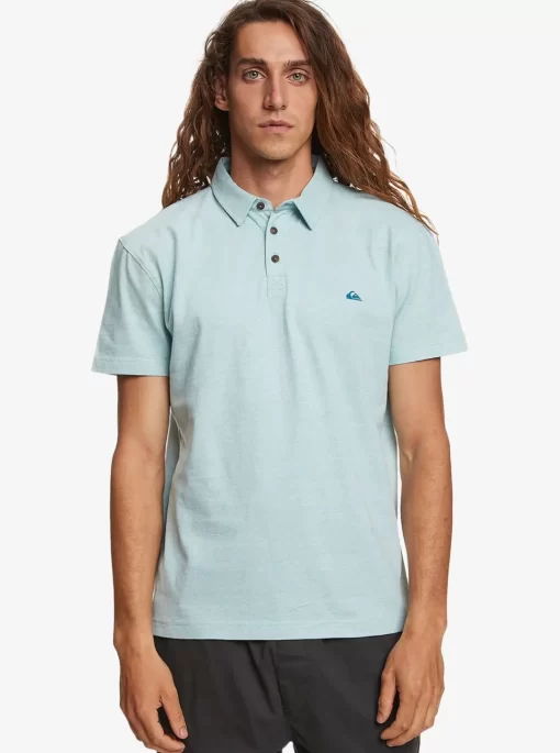 Mens Quiksilver Shirts & Polos | Sunset Cruise Short Sleeve Polo Shirt