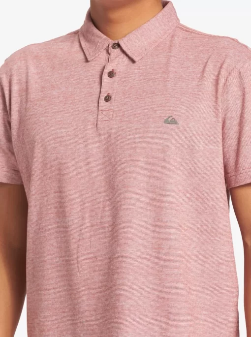 Mens Quiksilver Shirts & Polos | Sunset Cruise Short Sleeve Polo Shirt