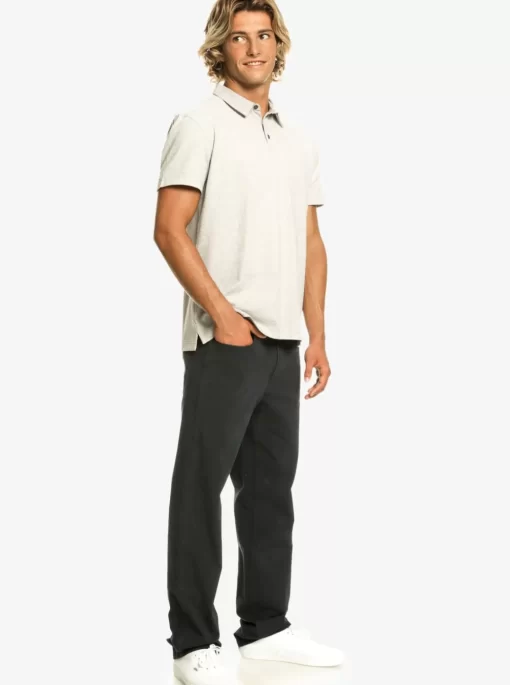 Mens Quiksilver Shirts & Polos | Sunset Cruise Short Sleeve Polo Shirt