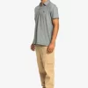 Mens Quiksilver Shirts & Polos | Sunset Cruise Short Sleeve Polo Shirt