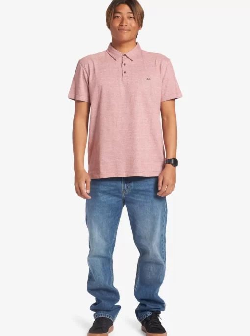 Mens Quiksilver Shirts & Polos | Sunset Cruise Short Sleeve Polo Shirt