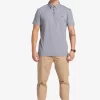 Mens Quiksilver Shirts & Polos | Sunset Cruise Short Sleeve Polo Shirt