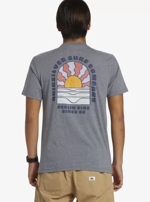 Mens Quiksilver Tees | Sunset Dreams T-Shirt