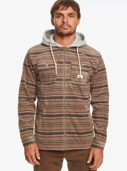 Mens Quiksilver Sweatshirts & Hoodies | Super Swell Zip-Up Hoodie