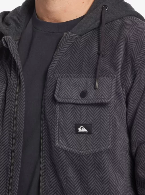 Mens Quiksilver Sweatshirts & Hoodies | Super Swell Zip-Up Hoodie