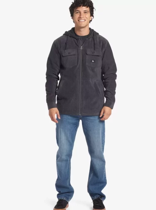 Mens Quiksilver Sweatshirts & Hoodies | Super Swell Zip-Up Hoodie
