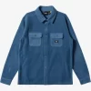 Mens Quiksilver Shirts & Polos | Surf Days Long Sleeve Fleece Shirt