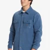 Mens Quiksilver Shirts & Polos | Surf Days Long Sleeve Fleece Shirt