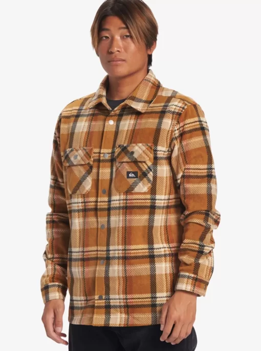 Mens Quiksilver Shirts & Polos | Surf Days Long Sleeve Fleece Shirt