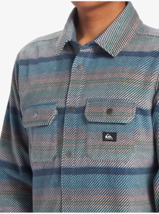 Mens Quiksilver Shirts & Polos | Surf Days Long Sleeve Fleece Shirt