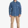 Mens Quiksilver Shirts & Polos | Surf Days Long Sleeve Fleece Shirt