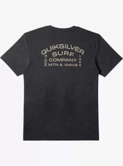 Mens Quiksilver Tees | Surf Lockup T-Shirt