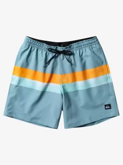 Mens Quiksilver Elastic Waist | Surfsilk Air-Brush 17" Volleys For Men