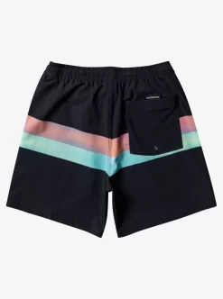 Mens Quiksilver Elastic Waist | Surfsilk Air-Brush 17" Volleys For Men