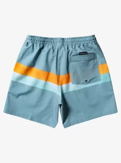 Mens Quiksilver Elastic Waist | Surfsilk Air-Brush 17" Volleys For Men