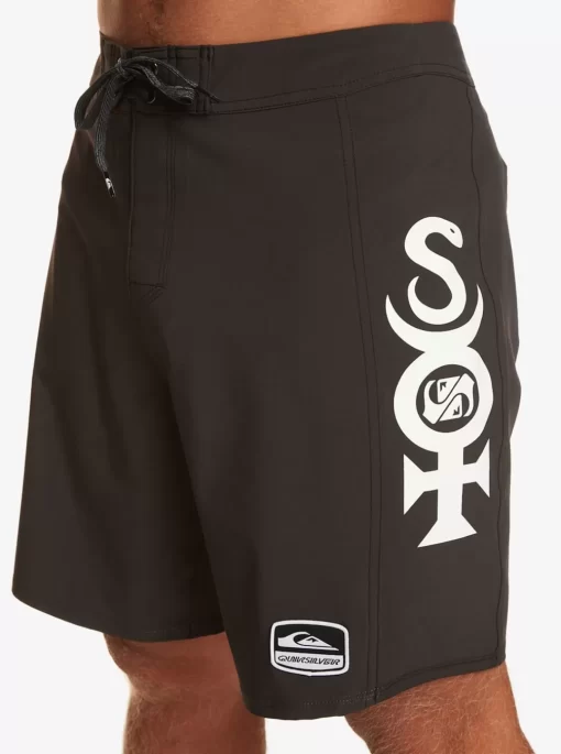 Mens Quiksilver Boardshorts | Surfsilk Arch Surfers Of Fortune 18" Boardshorts