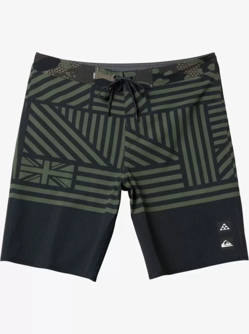 Mens Quiksilver Boardshorts | Surfsilk Hawaii Flag 20 20" Boardshorts