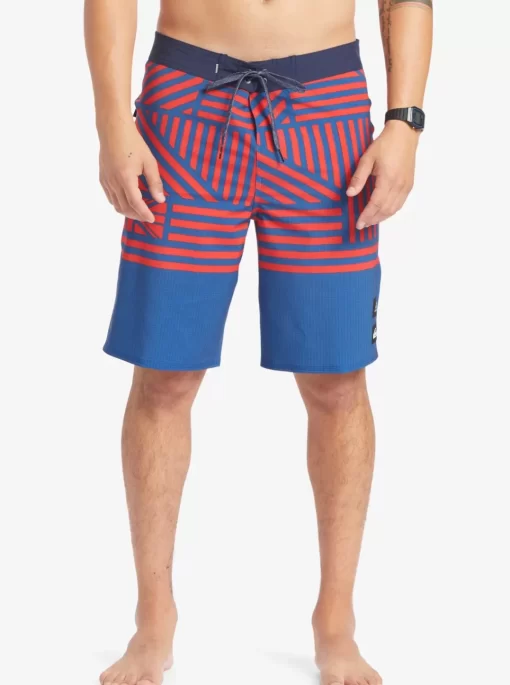 Mens Quiksilver Boardshorts | Surfsilk Hawaii Flag 20 20" Boardshorts