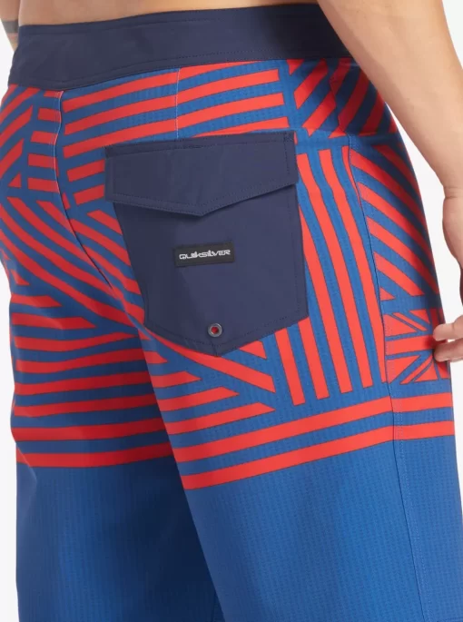 Mens Quiksilver Boardshorts | Surfsilk Hawaii Flag 20 20" Boardshorts