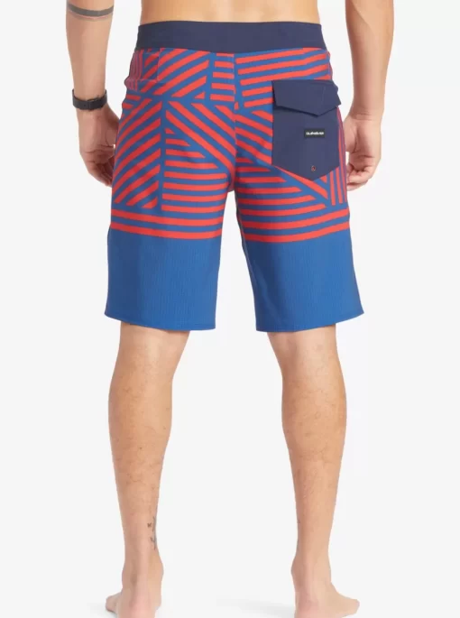 Mens Quiksilver Boardshorts | Surfsilk Hawaii Flag 20 20" Boardshorts