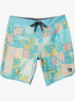 Mens Quiksilver Shorts & Amphibians | Surfsilk Hawaii Scallop 19 19" Boardshorts