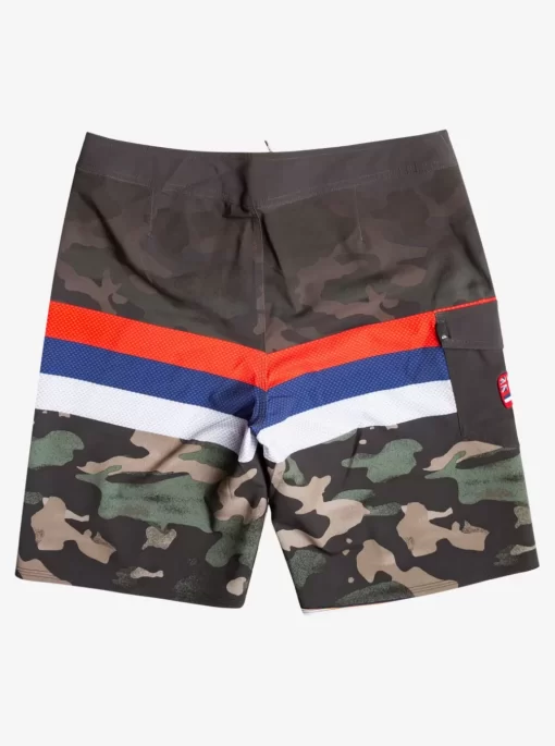 Mens Quiksilver Boardshorts | Surfsilk Hawaii Stripe 20" Boardshorts