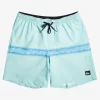 Mens Quiksilver Elastic Waist | Surfsilk Mesa Stripe 17