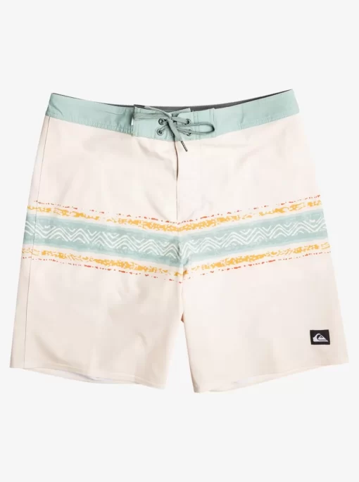 Mens Quiksilver Boardshorts | Surfsilk Mesa Stripe 19" Boardshorts