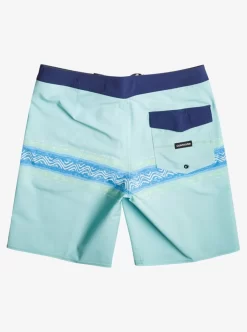 Mens Quiksilver Boardshorts | Surfsilk Mesa Stripe 19" Boardshorts