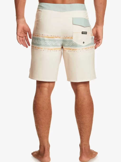 Mens Quiksilver Boardshorts | Surfsilk Mesa Stripe 19" Boardshorts