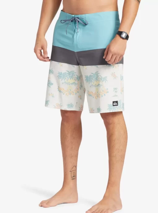 Mens Quiksilver Boardshorts | Surfsilk Panel 20" Boardshorts