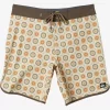 Mens Quiksilver Boardshorts | Surfsilk Scallop 19