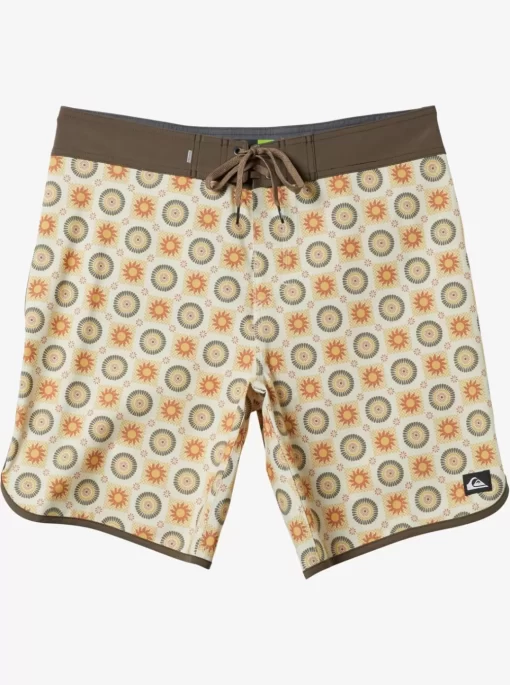 Mens Quiksilver Boardshorts | Surfsilk Scallop 19" Boardshorts