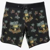 Mens Quiksilver Boardshorts | Surfsilk Scallop 19