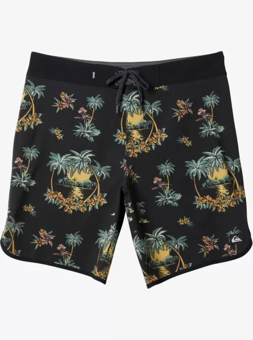 Mens Quiksilver Boardshorts | Surfsilk Scallop 19" Boardshorts