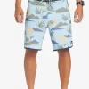 Mens Quiksilver Boardshorts | Surfsilk Scallop 19