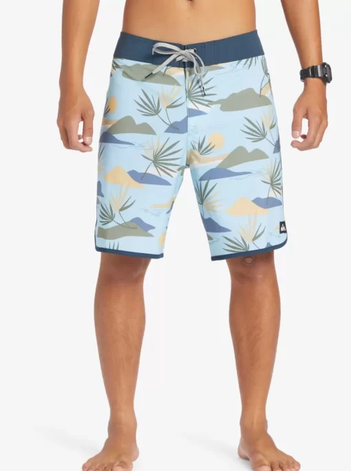 Mens Quiksilver Boardshorts | Surfsilk Scallop 19" Boardshorts