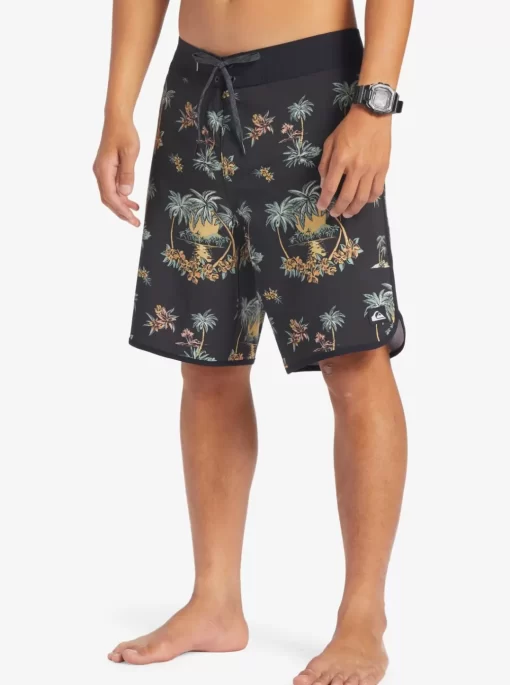 Mens Quiksilver Boardshorts | Surfsilk Scallop 19" Boardshorts