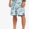 Mens Quiksilver Boardshorts | Surfsilk Scallop 19