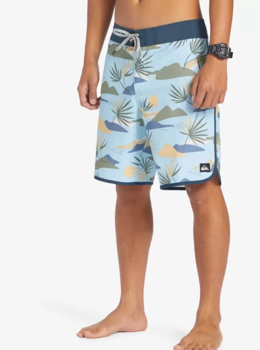 Mens Quiksilver Boardshorts | Surfsilk Scallop 19" Boardshorts