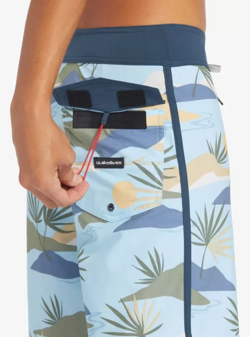 Mens Quiksilver Boardshorts | Surfsilk Scallop 19" Boardshorts