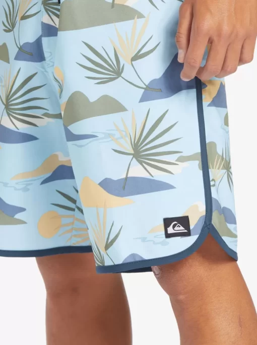 Mens Quiksilver Boardshorts | Surfsilk Scallop 19" Boardshorts