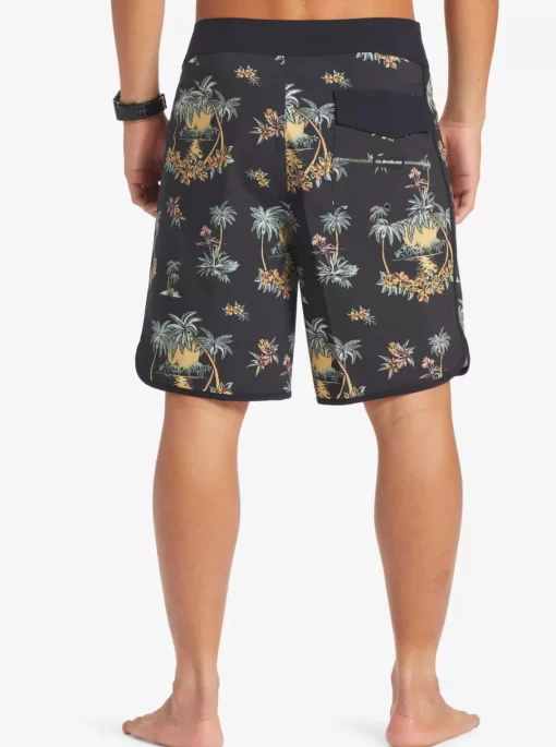 Mens Quiksilver Boardshorts | Surfsilk Scallop 19" Boardshorts