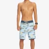 Mens Quiksilver Boardshorts | Surfsilk Scallop 19