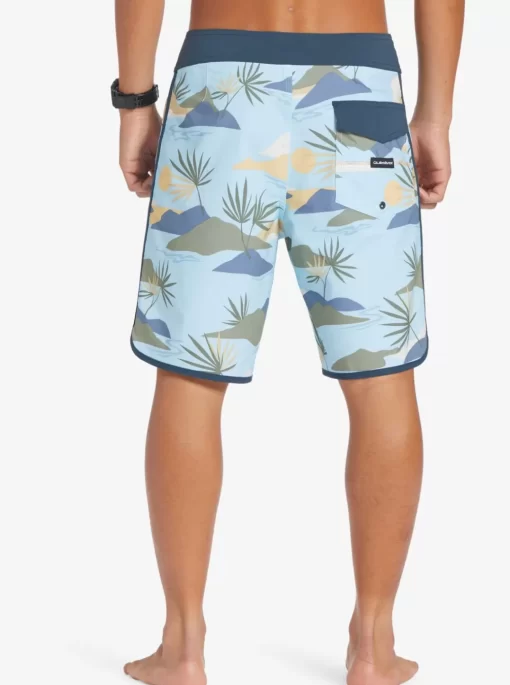 Mens Quiksilver Boardshorts | Surfsilk Scallop 19" Boardshorts