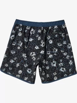 Mens Quiksilver Elastic Waist | Surfsilk Scallop Volley 17" Volleys