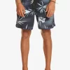 Mens Quiksilver Elastic Waist | Surfsilk Scallop Volley 17