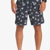 Mens Quiksilver Elastic Waist | Surfsilk Scallop Volley 17